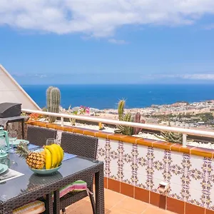 Luxury Penthouse 105m2,bali Bed,heated Pool,sunset Apartment Costa Adeje (Tenerife)